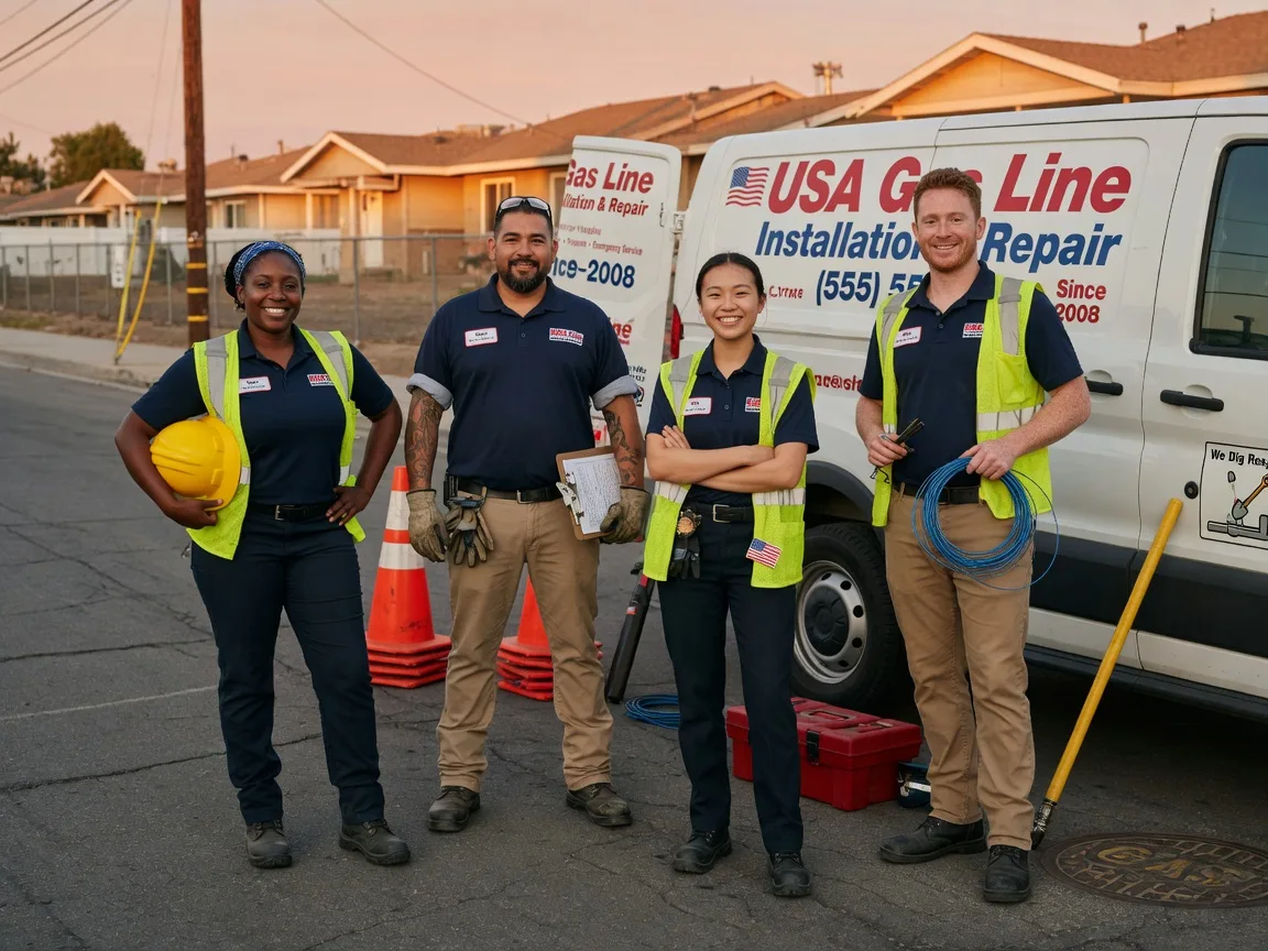 Gas Line Installation company in Del Valle, TX